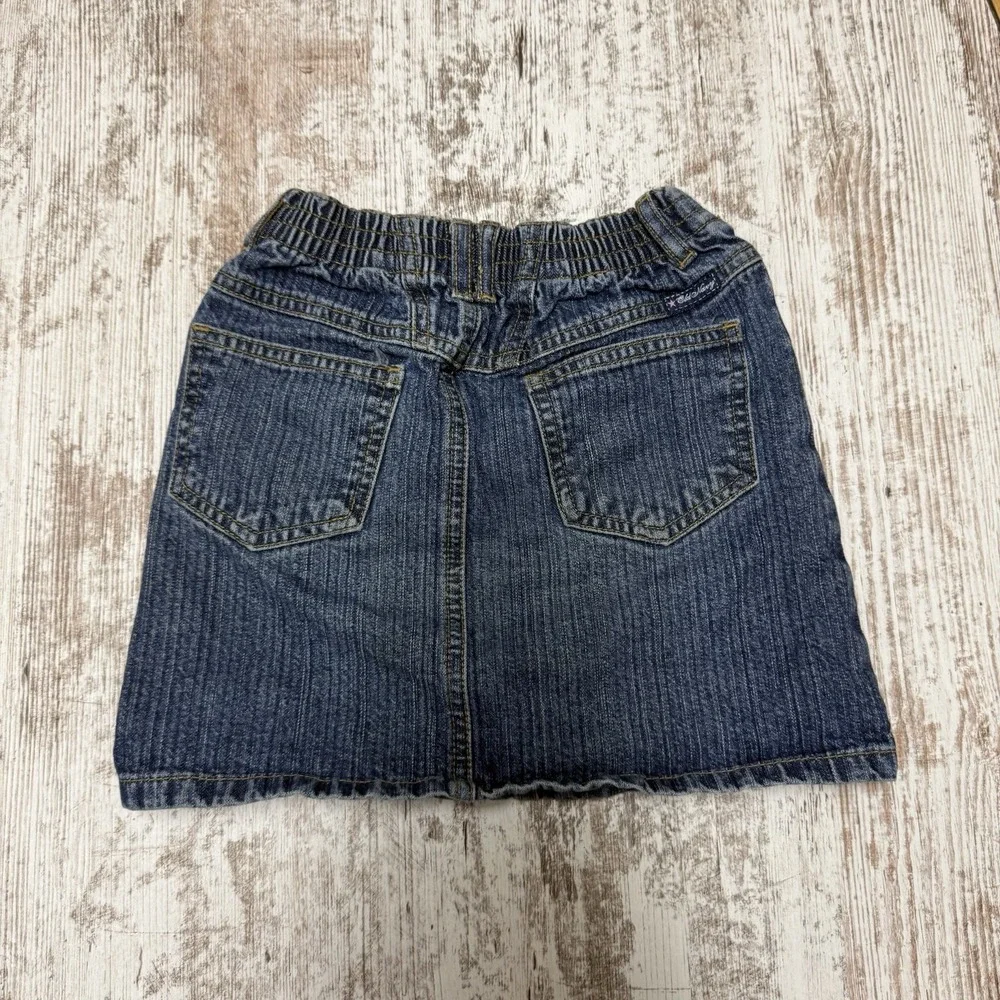 Vintage Y2K Old Navy‎ Girls Forth of July Skirt, Size 4T, Danim American Flag